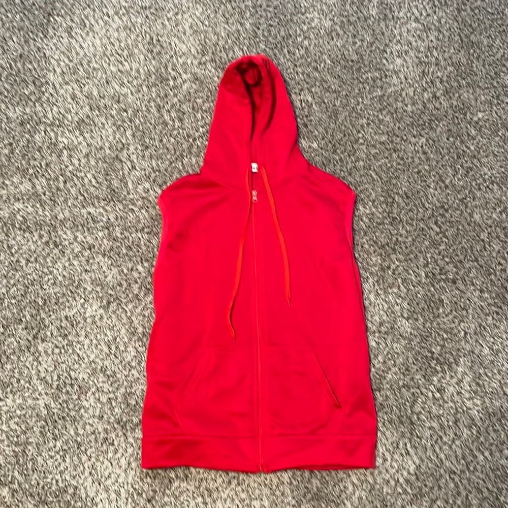 VEKDONE - Zip-up Hoodie Tank Top
